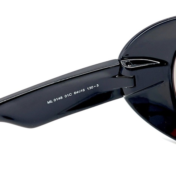 New! MONCLER Sunglasses ML0148 01C, Authentic - Picture 8 of 10